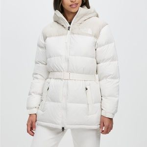 The North Face Nuptse Belted Mid Jacket, XS
